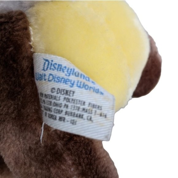 Vintage Disney Dale from Chip and Dale Show 7" plush - Picture 3 of 7